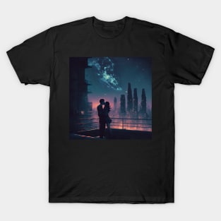 Kiss on a Roof #3 T-Shirt